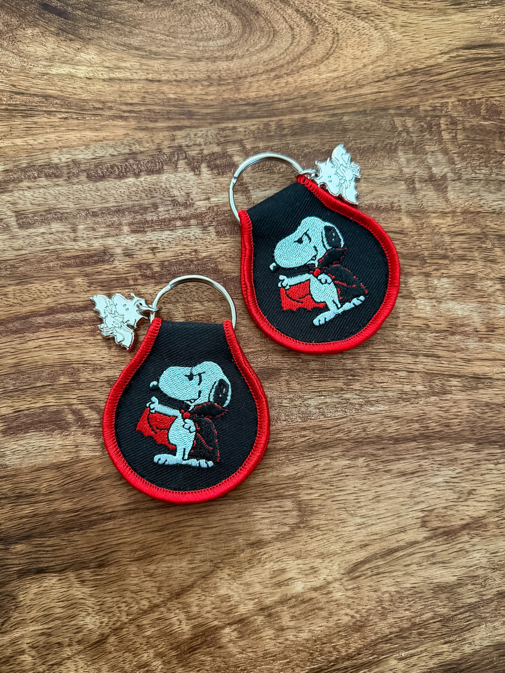 Snoopy Embroidered Keychains