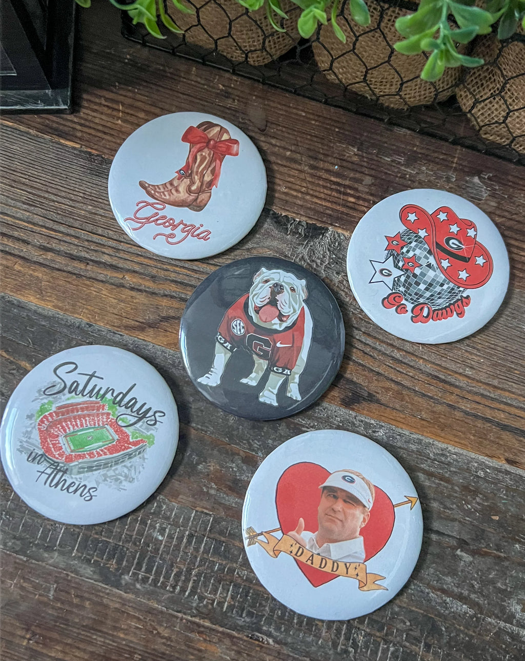 UGA Gameday Pins