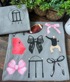 UGA Coquette Back Tee