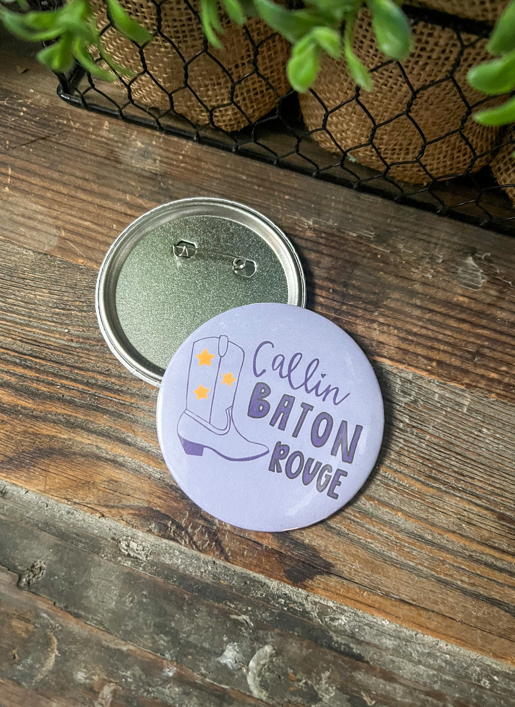 Callin Baton Rouge Gameday Pin