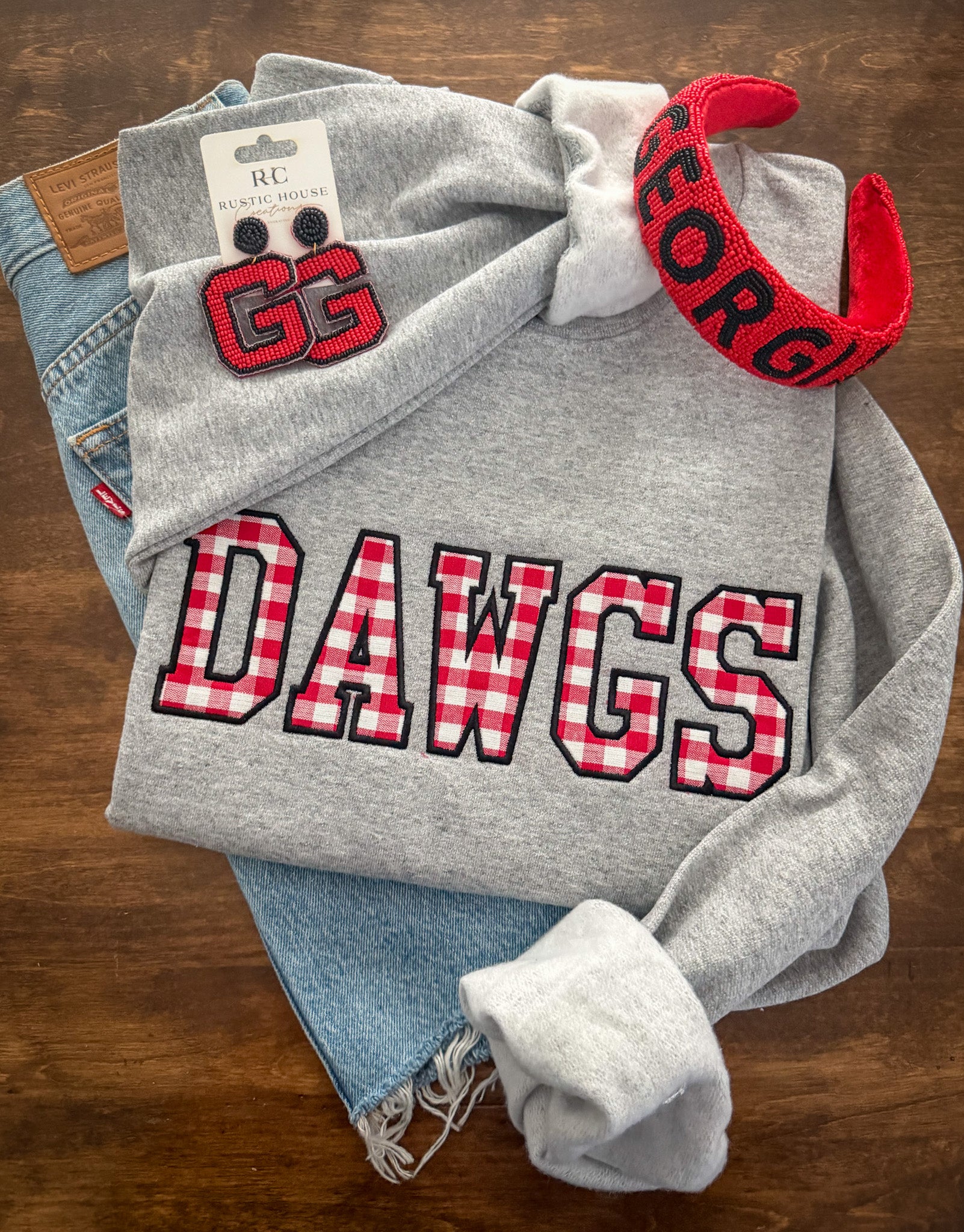 Dawgs Appliqué Embroidered Sweatshirt