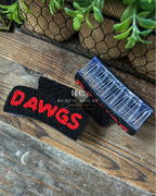 Dawgs Beaded Claw Clip