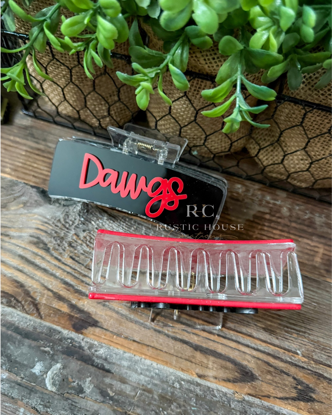 Dawgs Acrylic Claw Clip